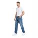 plus Size Loose Straight Leg Jeans For Men Classic Summer Style Slightly Stretchy Long Pants By Ozon Denim_mkmklike.com