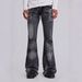 Vintage Washed High Street Straight Leg Jeans For Men & Women - Y2K Retro Denim Pants With Stretch Comfort_mkmklike.com