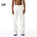 EF JEANS | 2024 New Vintage Japanese Trend Straight Casual Pants White Washed Loose Jeans_mkmklike.com