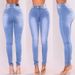 Women's Clothing Stretch Denim Petite Pants_mkmklike.com