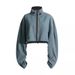 Women's High Waist Slim Fit Denim Jacket Workwear Style Niche Design Spring New Loose Short Jacket_mkmklike.com