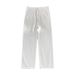 Men's Clothing White Simple Jeans Summer Street Style Wide Leg Pants Ins Trendy Niche Loose Straight Pants_mkmklike.com