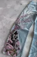 Men's Jeans Y2K American Cherry Blossom Knight Pattern Embroidered Street Retro And Women's Gothic Casual Wide Leg_mkmklike.com