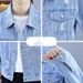 Northfold Spring And Autumn 2023 New Murakami Casual Denim With Holes Korean Style Trendy Loose Jacket For Men_mkmklike.com