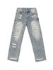 Men's Relaxed Fit Straight Leg Ripped Jeans - Washed Denim Pants For Casual Streetwear (S-XXXL)_mkmklike.com