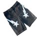 Men's Clothing Retro Printed Denim Shorts Men's High Street Design Straight Pants Loose Versatile Shorts Trend_mkmklike.com