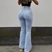 ZT41 High-Waisted Skinny Jeans For Women Light Blue Denim Street Style Casual Pants_mkmklike.com