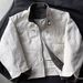 Cleanfit Harrington Patchwork Stand Collar Men Autumn Winter Trendy American Retro Plaid Baseball Jacket Coat_mkmklike.com