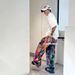 Men's Clothing Print Paint Painted Loose Men's And Women's Canvas Jeans Cool Trend_mkmklike.com