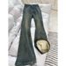 Fleece-Lined Vintage Straight Leg Jeans For Women – High Waist Stretchy Flared Bootcut With Slimming Fit_mkmklike.com