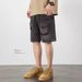 Men's Black Ripped Denim Shorts Summer Trendy High Street Casual Loose Fit Plus Size Thin American Style_mkmklike.com