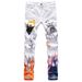 Trendy High Stretch Slim Fit 3D Printed Black And White Skull Graffiti Street Style Men's Jeans_mkmklike.com