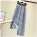 High-Waisted Wide-Leg Jeans – Flowy Straight-Leg Trousers With Stretch For Effortless Style (S-XL, Vintage Blue Wash)_mkmklike.com