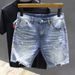Men's Clothing Men's Style Lightweight Trendy Versatile Shorts Summer Straight Leg Five Point Luxury Pants_mkmklike.com