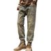 Men's Distressed Straight-Leg Jeans – Vintage Washed Denim With Ripped Details (Light Blue, Sizes 28-36)_mkmklike.com
