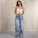 Streetwear Print Jeans For Women – Vintage Loose Fit Denim Pants With Gothic & Hip-Hop Vibes | Plus Size 3XL Available (Blue Wash)_mkmklike.com