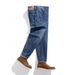 Factory Direct Sales Autumn New Cotton Elastic Jeans Men's Retro Slim-fit Large-size Denim Trousers Men's Foreign Trade Trendy Brand_mkmklike.com