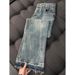 Men's Retro American Cat Scratch Jeans Slim Fit High Street Straight Trousers Summer Thin Cleanfit Flared Jeans Blue Cotton_mkmklike.com