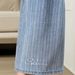 Women's High Waist Striped Washed Denim Jeans BAGGY Straight Leg Long Pants Available_mkmklike.com