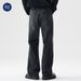 Nordmann Muqiu Clothing | Men' Jean Autumn Straight-Leg Slightly Flared American High Street Cleanfit Gradient Caual Long_mkmklike.com