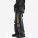 Ripped Jeans Men's Spring And Autumn American High Street Design Sense Niche Old Washed Loose Straight Long Pants Men_mkmklike.com