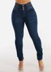 Women's Clothing High-Waisted Skinny Jeans – Sexy Lifting Butt & Slimming Fit For Streetwear & Night Out_mkmklike.com