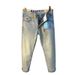 Summer Casual Jeans Color Faded Slim Fit Cropped High-end Light Luxury Skinny Stretch Men's Pants_mkmklike.com