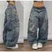 Streetwear New Fashion Oversized Print Baggy Jeans Y2K Harajuku Hip-hop Vintage Pop Gothic High Waist Wide-leg Pants Trousers_mkmklike.com