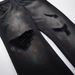 Men's Slightly Flared Jeans – High Street Wide Leg Trousers With Straight Fit (Black/Blue, S-XXXL)_mkmklike.com