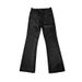 Hand-Brushed Waxed Washed Vintage Jeans - Bootcut Straight Leg Coated Denim Pants For Men & Women (Black, S-XXXL)_mkmklike.com