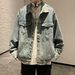Loom Autumn Denim Trendy Brand Ins European American Street Loose Versatile Korean Version Casual Handsome Hong Kong Style_mkmklike.com