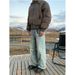 Vintage Washed Blue Ripped Jeans – Unisex American Retro Straight Fit Denim Pants (S-3XL, Cleanfit Style)_mkmklike.com
