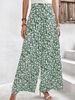 women's clothing small floral loose casual waist trousers_mkmklike.com