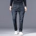 Nordmann Clearance Sale Spring And Autumn Men's Small Straight Mid-Waist Stretch Casual Jeans Versatile Long Pants For Men_mkmklike.com