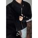"Modern Era" Retro Maillard Autumn Cleanfit Short Suede Leather Harrington Flight Jacket_mkmklike.com