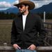 Cross-Border Independent Station Autumn New Hot-Selling Western Cowboy Men's Hunting Loose Suede Zipper Jacket Coat_mkmklike.com