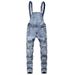 Men's Clothing Strappy Denim Rompers Ripped Jeans Trousers Trendy Pop Work Clothes_mkmklike.com