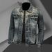 Loom Denim Casual Street European And American Men's Top Cycling Turn-down Collar Motorcycle Jacket Retro Venom Slim Fit_mkmklike.com