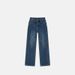 Clair Clair 2025 Winter Stretch Jacquard Baby Fleece Jeans Special Embroidery Craft Straight Fit Warm Comfortable Women's Pants_mkmklike.com