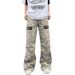 Military Cargo Jeans With Zipper Pockets – Vintage Streetwear Camo Denim Pants For Men & Women (S-4xl)_mkmklike.com