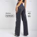Women's Clothing Wide Leg Pants Women's Wide Leg Jeans High Waist Comfort Stretch Denim Pants For Casual & Office Wear (Gray, Sizes 25-32)_mkmklike.com