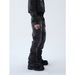 FARcleanfit 2026 Self Distressed Slim Fit Jeans Hand Whiskered Splatter Paint mid Waist Slightly Flared Long Straight Pants_mkmklike.com