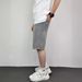 Men's Clothing Full Print Jacquard Denim Shorts – Men’s Hip-Hop Summer Shorts With Trendy Vintage Design_mkmklike.com