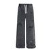 American High Street New Style Ripped Logging Work Unisex Spring Loose Jeans Slimming Straight Wide-Leg Pants_mkmklike.com