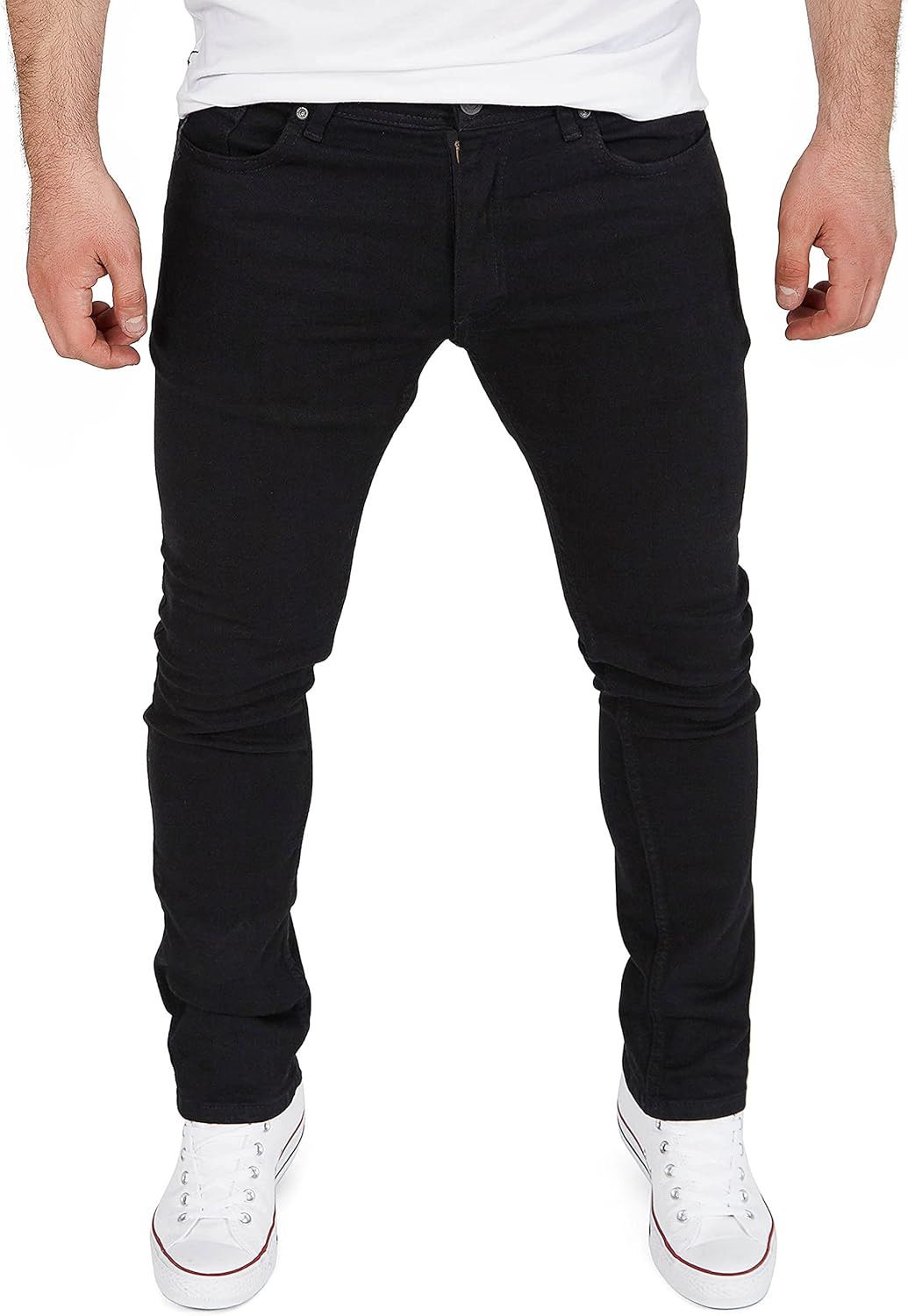 Men's Clothing Summer Slim Fit Skinny Jeans Versatile Hip Hop Style Street Rebellious Denim Clothing For Men_mkmklike.com