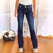 Women's Clothing Denim Trousers Retro Double Button Jeans_mkmklike.com