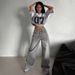 Casual Straight-leg 2025 Retro Jeans For Women, Loose Fit, Spring And Autumn, Long Drape, High-waisted, Fashionable,_mkmklike.com