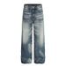 Men’s Vintage Washed Straight-Leg Jeans – Relaxed Fit Distressed Denim Pants (S-XXL) – American Streetwear Style, Everyday Casual & Retro Aesthetic_mkmklike.com