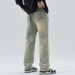 Large Size Men's Clothing Four Seasons New American Retro Jeans Men's New Products Fattened Plus Size Straight Jeans Men_mkmklike.com