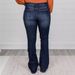Women's Clothing High Waist Elastic Flared Pants_mkmklike.com
